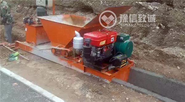 U型邊溝滑膜機,U型混凝土現澆機